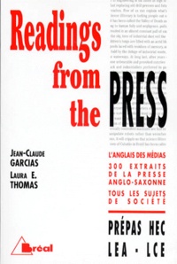 Laura-E Thomas et Jean-Claude Garcias - READINGS FROM THE PRESS. - Prépas HEC, LEA, LCE.