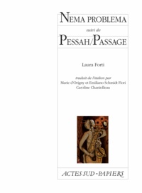 Laura Forti - Nema problema suivi de Pessah/Passage.