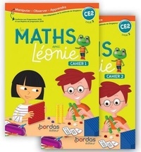Laura Schall - Les Maths vec léonie CE2 - Pack en 2 volumes.
