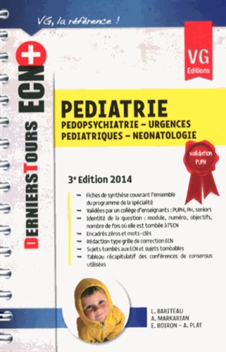 Laure Bariteau et Adeline Markarian - Pédiatrie - Pédopsychiatrie, urgences pédiatriques, néonatologie.