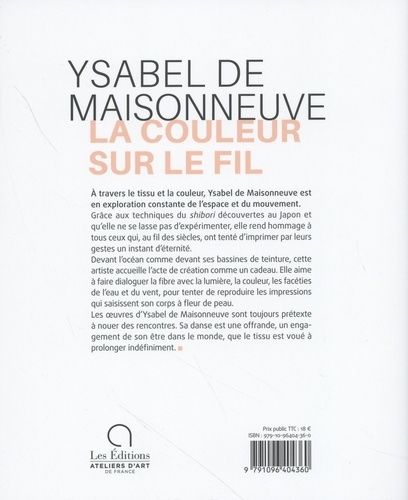 Ysabel de Maisonneuve, la couleur sur le fil