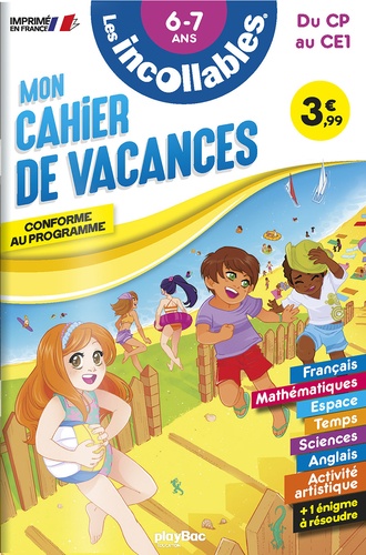 Mon cahier de vacances du CP au CE1  Edition 2023