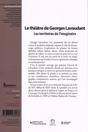 Le théâtre de Georges Lavaudant. Les territoires de l'imaginaire