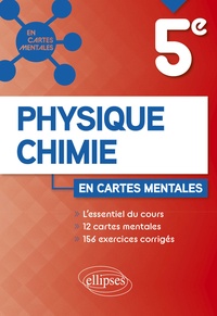 Laure Harivel - Physique-chimie en cartes mentales 5e.