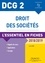 Droit des sociétés DCG 2. L'essentiel en fiches  Edition 2018-2019