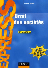 Laure Siné - Droit des sociétés.
