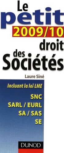 Laure Siné - Le petit droit des Sociétés.