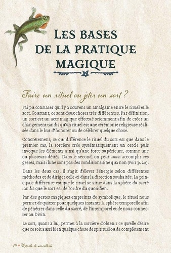 Rituels de sorcellerie. Petit grimoire de pratiques magiques