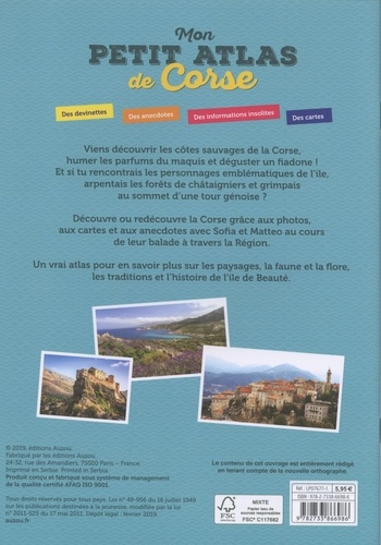 Mon petit atlas de Corse