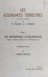 Les Assurances terrestres  Tome 2