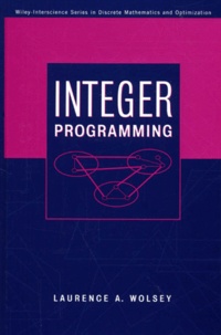 Laurence-A Wolsey - Integer Programming.
