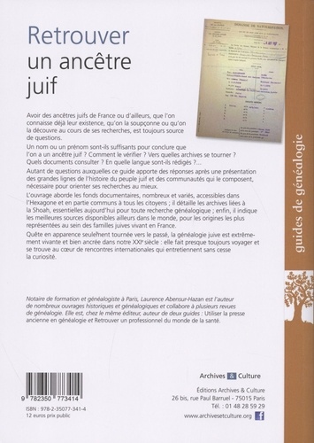 Retrouver un ancêtre juif