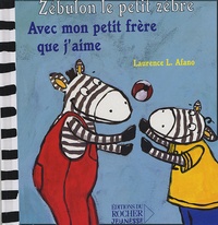 Avec mon petit frère que j'aime