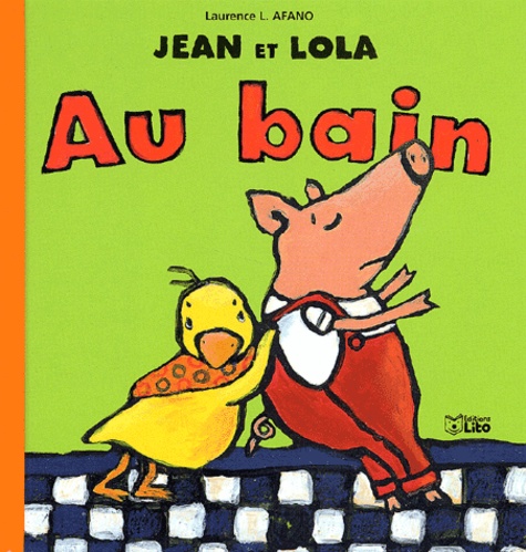 Laurence Afano - Jean Et Lola Au Bain.