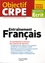 Entraînement français. Admissibilité Ecrit  Edition 2020