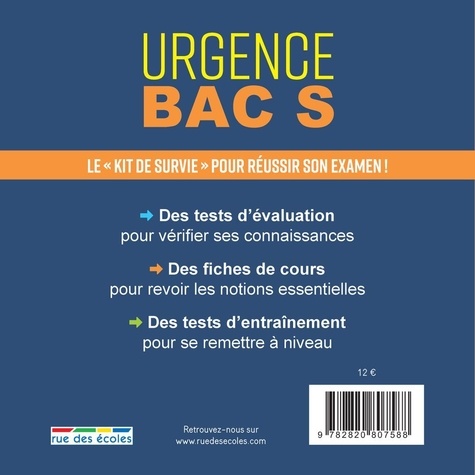 Urgence BAC S  Edition 2018