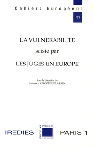 La vulnérabilité saisie par les juges en Europe