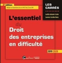 Téléchargement gratuit de livres électroniques numériques L'essentiel du droit des entreprises en difficulté  (Litterature Francaise)