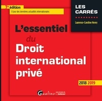 Téléchargez le livre sur joomla L'essentiel du droit international privé 9782297068796