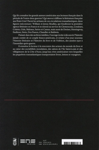 Deux agents littéraires dans le siècle americain. William et Jenny Bradley, passeurs culturels transatlantiques