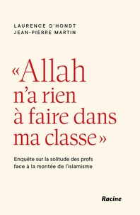 "Allah n'a rien à faire dans ma classe"