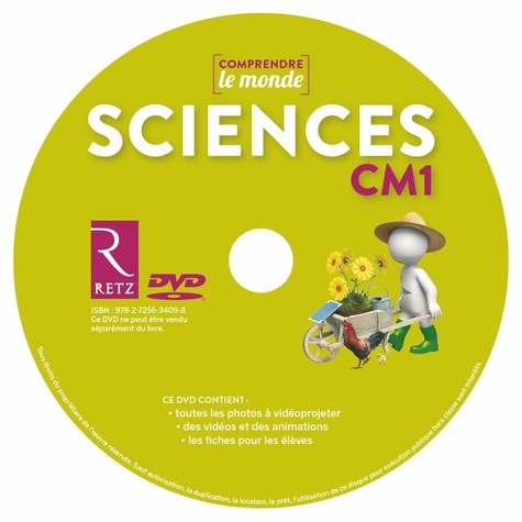 Sciences CM1 Comprendre le monde  Edition 2016 -  avec 1 DVD