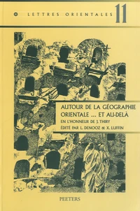 Autour de la géographie orientale et au-delà