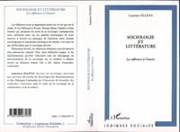 SOCIOLOGIE ET LITTERATURE. La référence à l'oeuvre