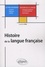 Histoire de la langue française. L, M, Capes Lettres modernes
