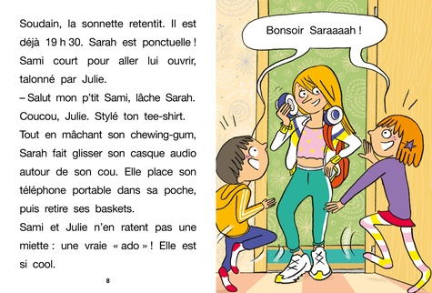 J'apprends à lire avec Sami et Julie  La baby-sitter de Sami et Julie. Niveau CE1