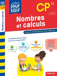 Cahier du jour/cahier du soir Nombres et calculs CP