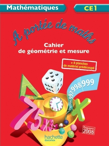 Laurence Meunier et Jean-Claude Lucas - Mathématiques CE1 A portée de maths - Cahier d'exercices.