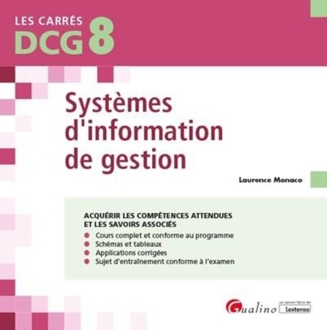 Systèmes d'information de gestion DCG 8