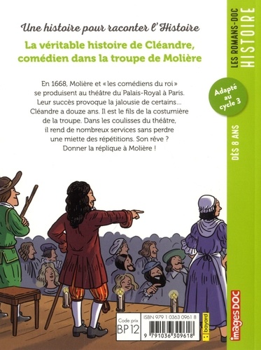 La véritable histoire de Cléandre, comédien dans la troupe de Molière