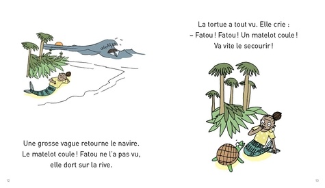 Vive Fatou la petite sirène. Une histoire à lire tout seul, Niveau 2