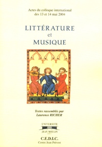 Laurence Richer - Littérature et musique.