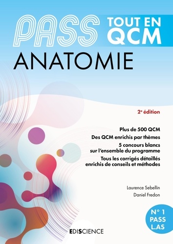 PASS Anatomie Tout en QCM. PASS et L.AS 2e édition