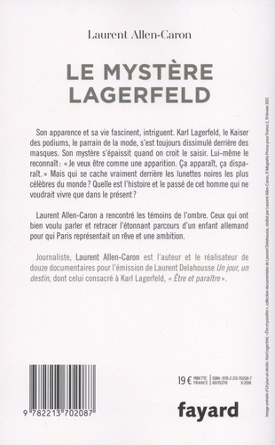 Le mystère Lagerfeld - Occasion