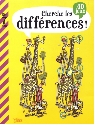 Laurent Audouin - Cherche les différences ! - 40 jeux.