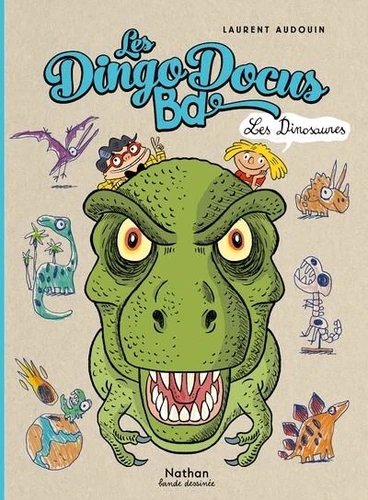Couverture de Les DingoDocus BD Les dinosaures