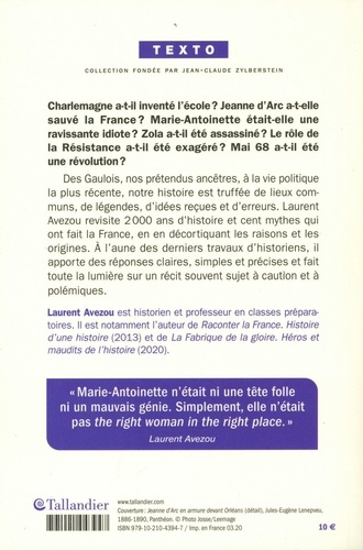 Mythes de l'histoire de France en 100 questions