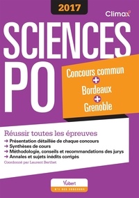 Laurent Berthet et Sophie Chapuis - Sciences PO - Concours commun + Bordeaux + Grenoble.