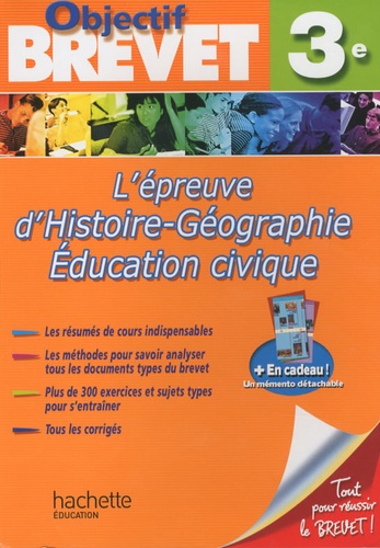 Laurent Bonnet - L'épreuve d'histoire-géographie-éducation civique 3e.
