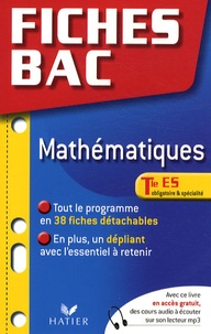Laurent Darré - Mathématiques Tle ES, obligatoire et spécialité.
