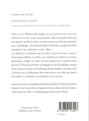 Johnsons & Shits. Notes sur la pensée politique de Williams S. Burroughs