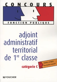 Adjoint administratif territorial de 1e classe catégorie C