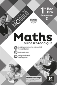 Maths 1re Bac Pro Groupement C Modulo
