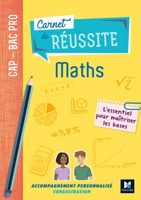 Maths CAP-Bac Pro Carnet de réussite
