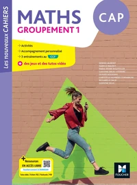 Maths CAP Groupement 1