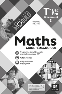 Maths Tle Bac Pro Groupement C Modulo